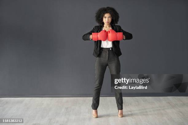 she's always up for the challenge - woman boxing stock pictures, royalty-free photos & images