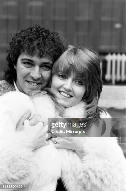 Linda Nolan, a member of the singing group The Nolans, announced her engagement today to Brian Hudson, from Barking, Essex, who for the past few...