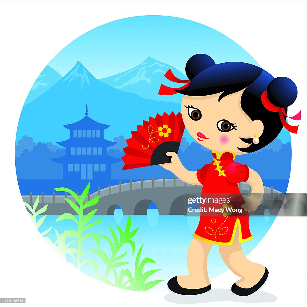 Chinese cute girl