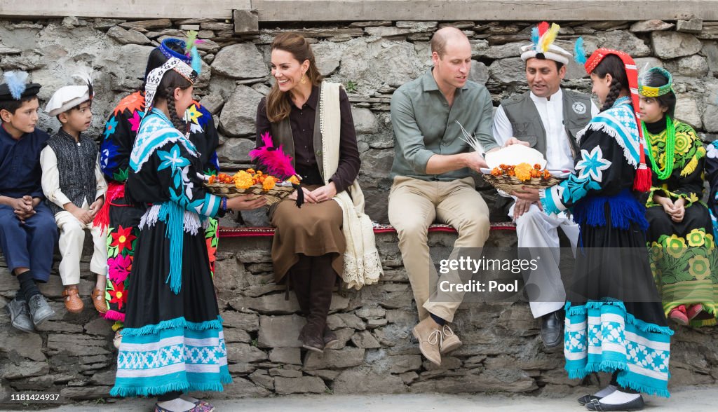 The Duke And Duchess Of Cambridge Visit The North Of Pakistan