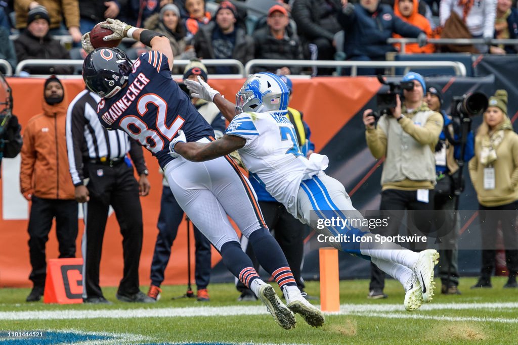 NFL: NOV 10 Lions at Bears