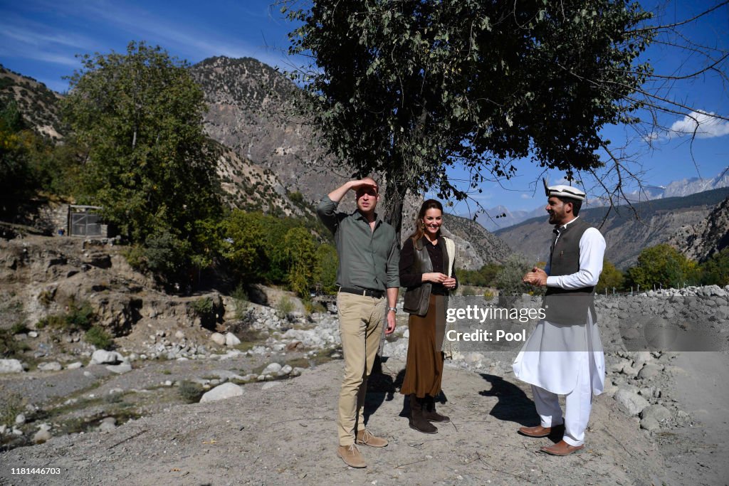 The Duke And Duchess Of Cambridge Visit The North Of Pakistan