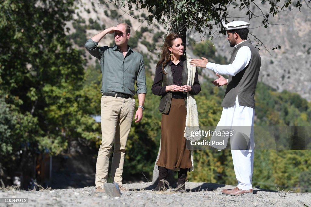 The Duke And Duchess Of Cambridge Visit The North Of Pakistan
