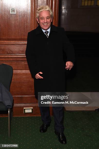 John Bercow attends the PinkNews Awards 2019 at The Church House on October 16, 2019 in London, England.