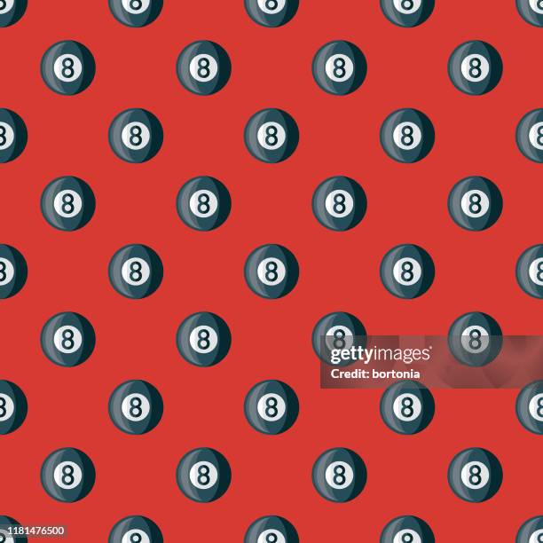 Billiards Pattern Free 18 8 Ball Wallpaper High Res Illustrations - Getty Images