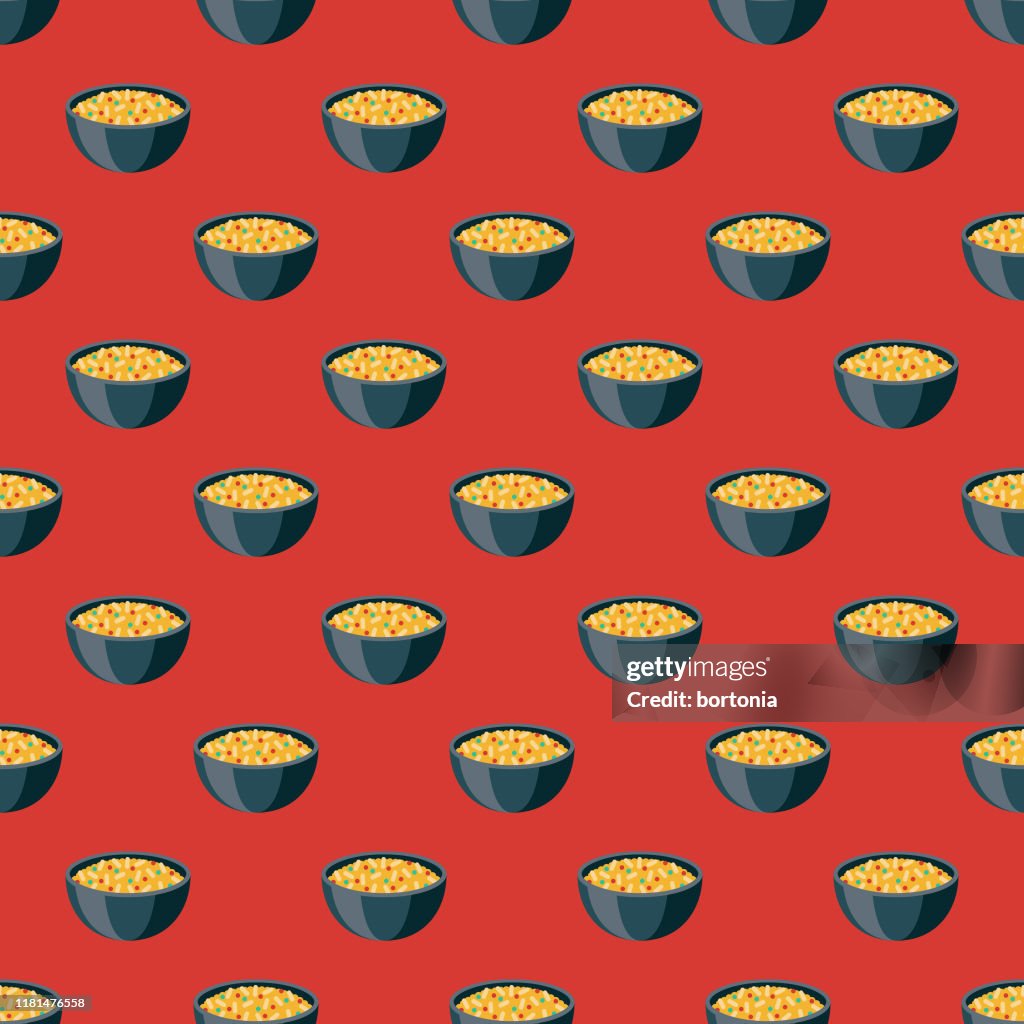 Biryani Indian Food Pattern