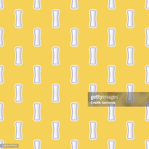 sanitary pad pregnancy pattern - sanitary stock illustrations