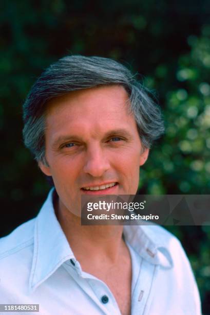 Portrait of American actor and director Alan Alda, California, 1978.