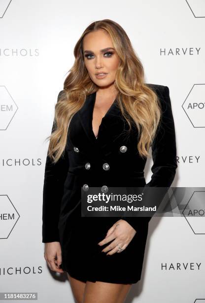 Tamara Ecclestone attends the launch of Apothem at Harvey Nichols on October 16, 2019 in London, England.