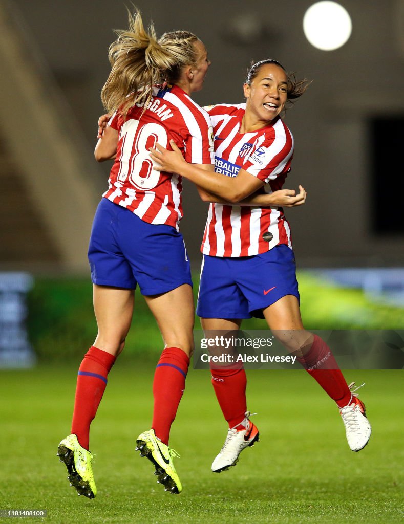 Manchester City Women v Atletico Madrid Femenino - UEFA Women's Champions League Round of 16: First Leg
