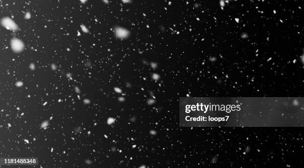 snowfall - snowdrift stock illustrations