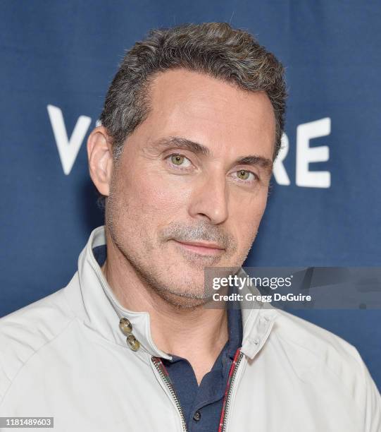 Rufus Sewell arrives at the Vulture Festival Los Angeles 2019 Day 2 at Hollywood Roosevelt Hotel on November 10, 2019 in Hollywood, California.