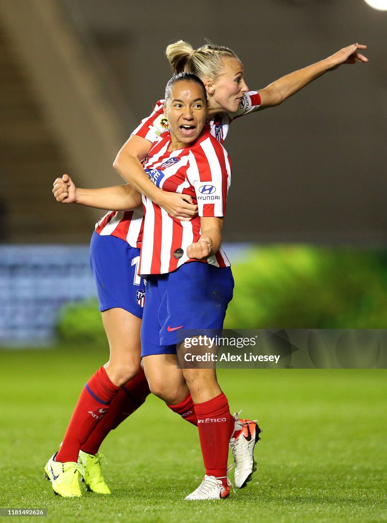 Manchester City Women v Atletico Madrid Femenino - UEFA Women's Champions League Round of 16: First Leg
