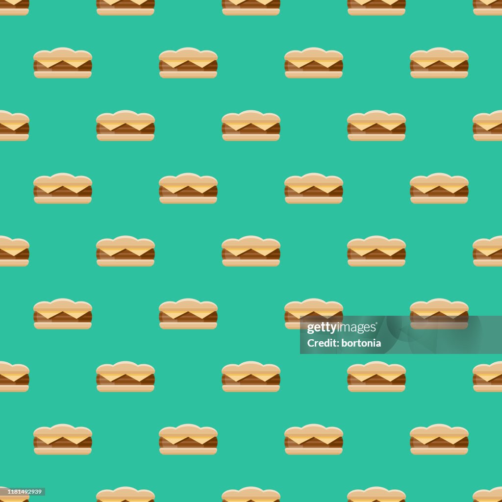 Cheesesteak Sandwich Pattern