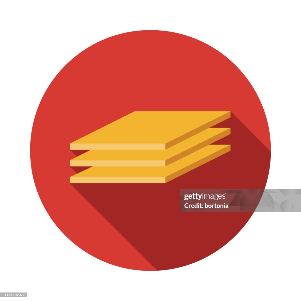 American Cheese Slices Icon