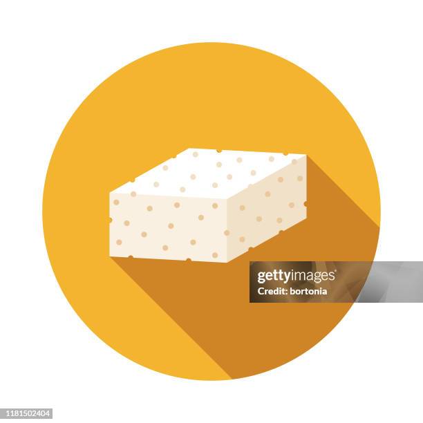 illustrazioni stock, clip art, cartoni animati e icone di tendenza di icona del formaggio feta - cucina greca