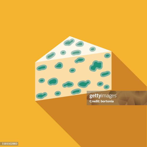 ロケフォートチーズアイコン - roquefort cheese点のイラスト素材／クリップアート素材／マンガ素材／アイコン素材