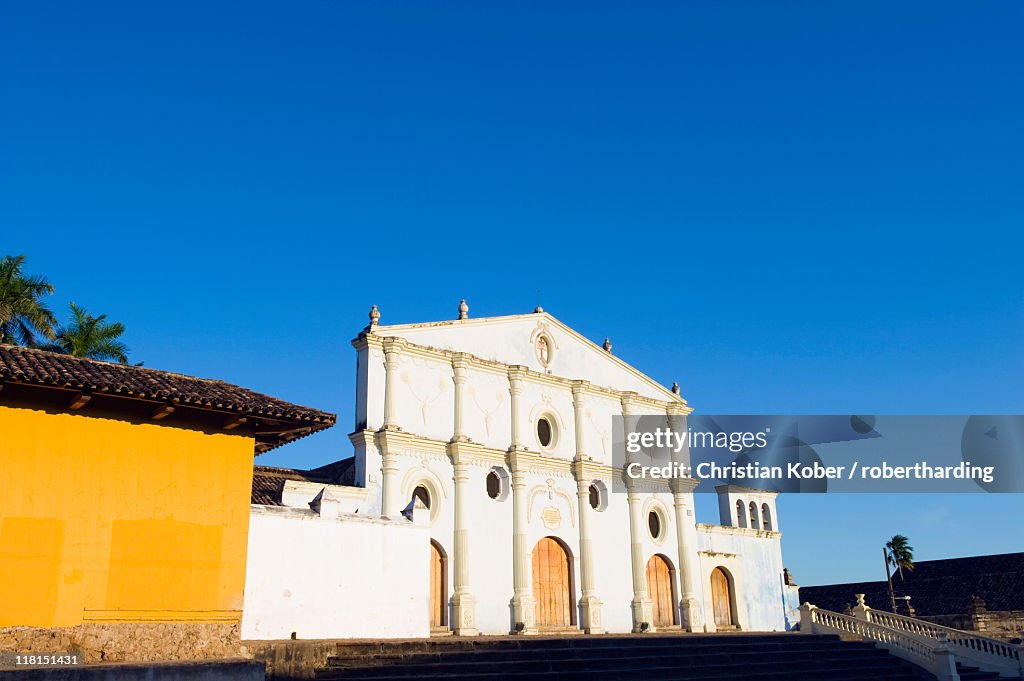 Facade of Convent and Museum San Francisco, Granada, Nicaragua, Central America