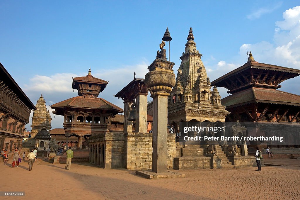 Durbar Square, Bhaktapur, UNESCO World Heritage Site, Kathmandu Valley, Nepal, Asia