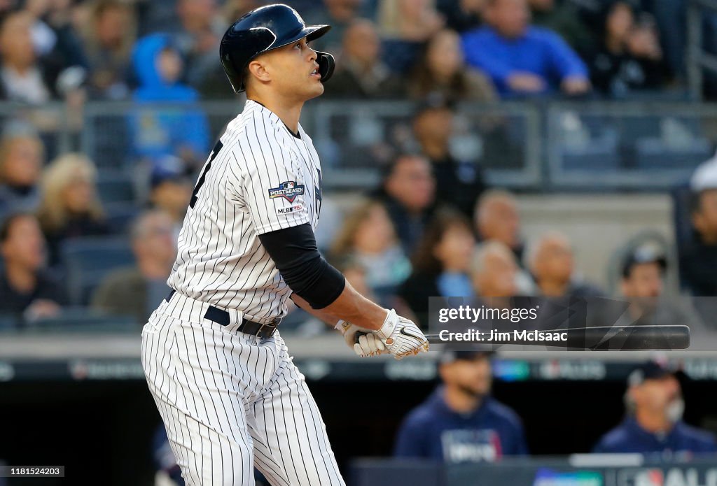 Divisional Series - Minnesota Twins v New York Yankees - Game Two