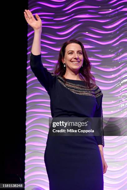 Sarah Hughes attends The Women in Sports Foundation 40th Annual Salute to Women in Sports Awards Gala, celebrating the most accomplished women in...