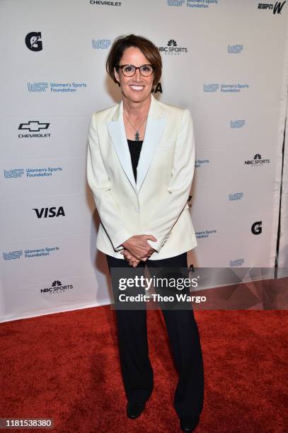 Mary Carillo, tennis attends The Women in Sports Foundation 40th Annual Salute to Women in Sports Awards Gala, celebrating the most accomplished...