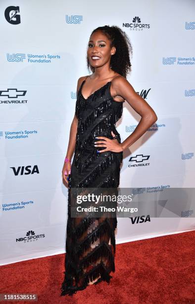 Ajee Wilson, track and field attends The Women in Sports Foundation 40th Annual Salute to Women in Sports Awards Gala, celebrating the most...