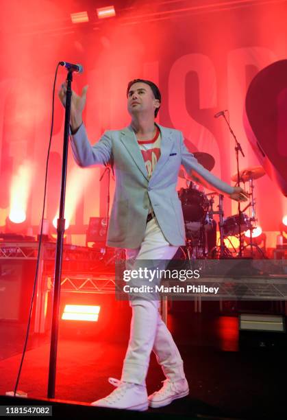 Phil Jamieson of Grinspoon performs at The Forum on October 16, 2019 in Melbourne, Australia.