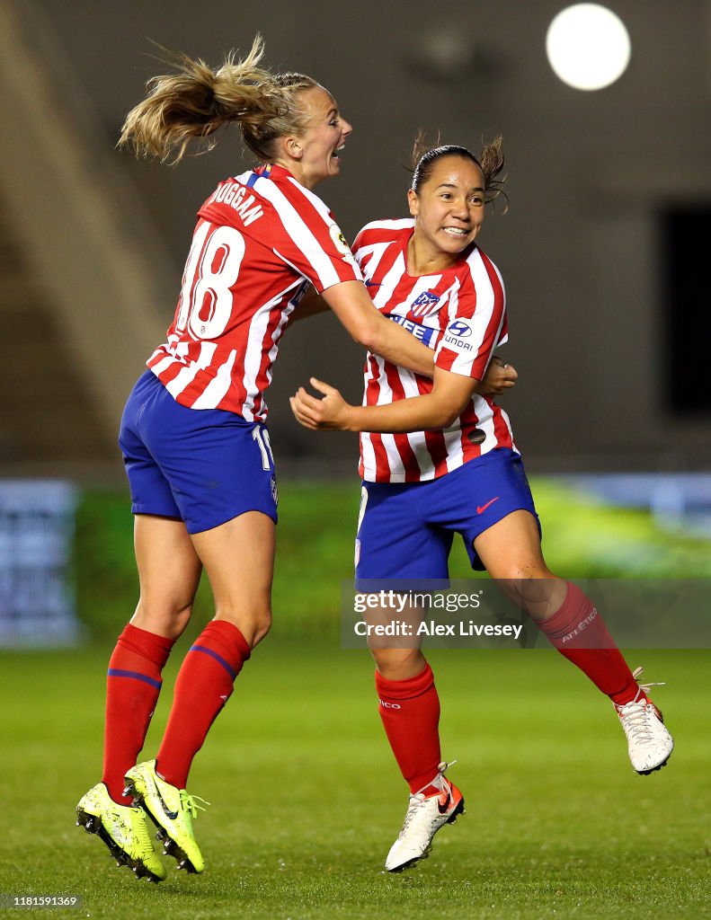 Manchester City Women v Atletico Madrid Femenino - UEFA Women's Champions League Round of 16: First Leg