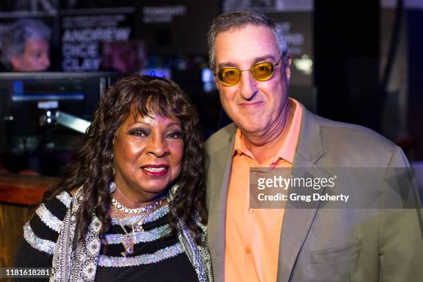 Casino Entertainment Legend Award Recipient, singer Martha Reeves , and her agent Mark Sonder attend the Global Gaming Expo's seventh annual Casino...