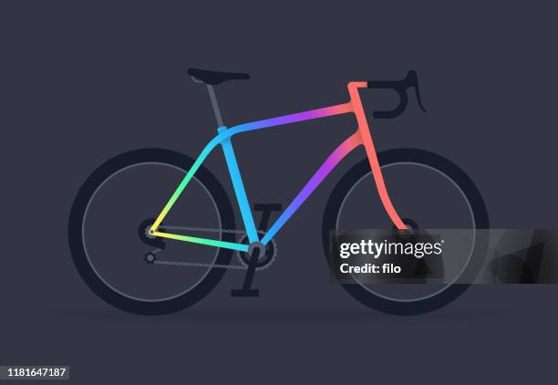 stockillustraties, clipart, cartoons en iconen met moderne fiets - elektrische fietsen