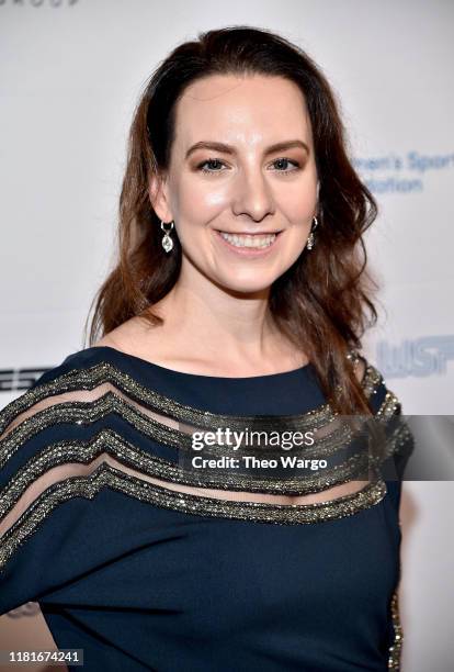 Sarah Hughes attends The Women in Sports Foundation 40th Annual Salute to Women in Sports Awards Gala, celebrating the most accomplished women in...