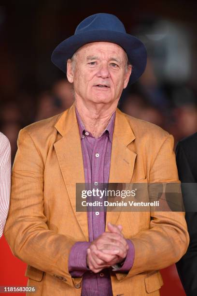 Bill Murray attends the "Motherless Brooklyn" red carpet during the 14th Rome Film Festival on October 17, 2019 in Rome, Italy.