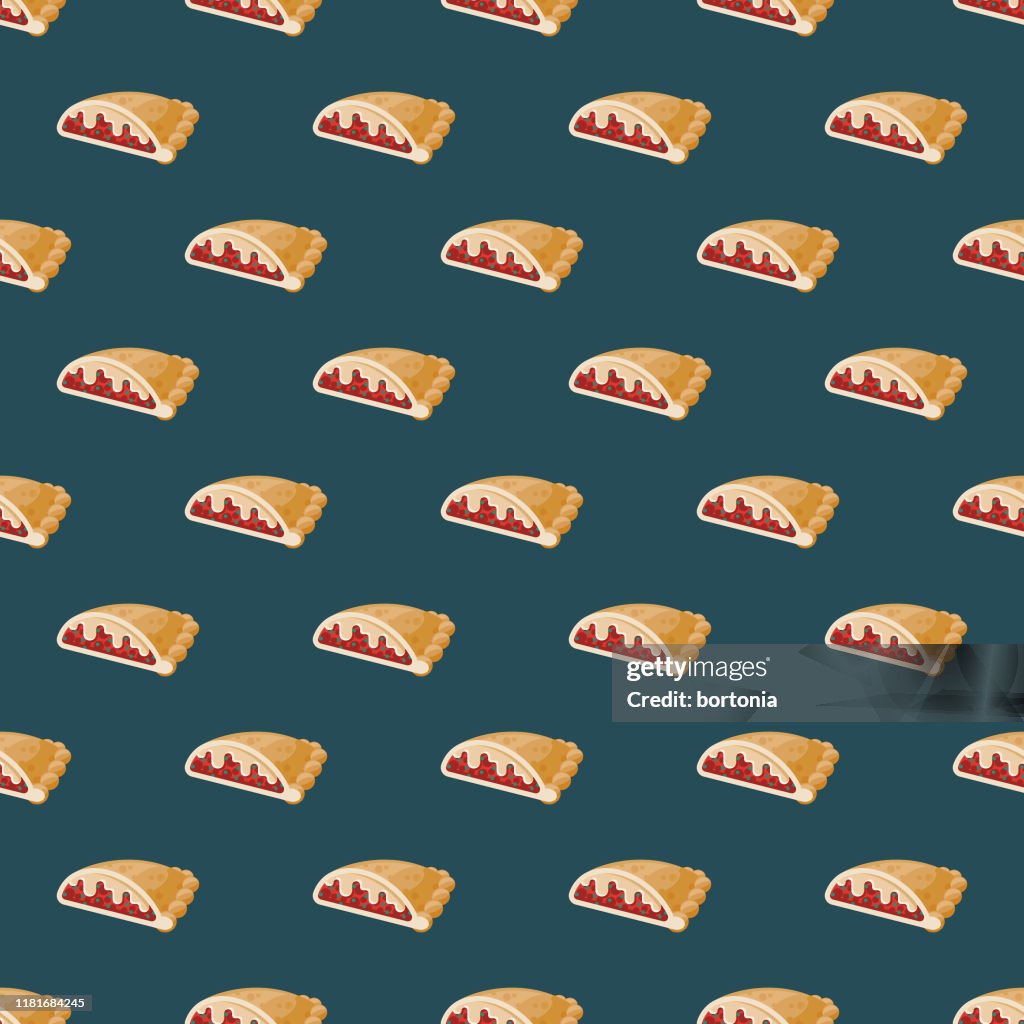 Calzone Italian Food Pattern