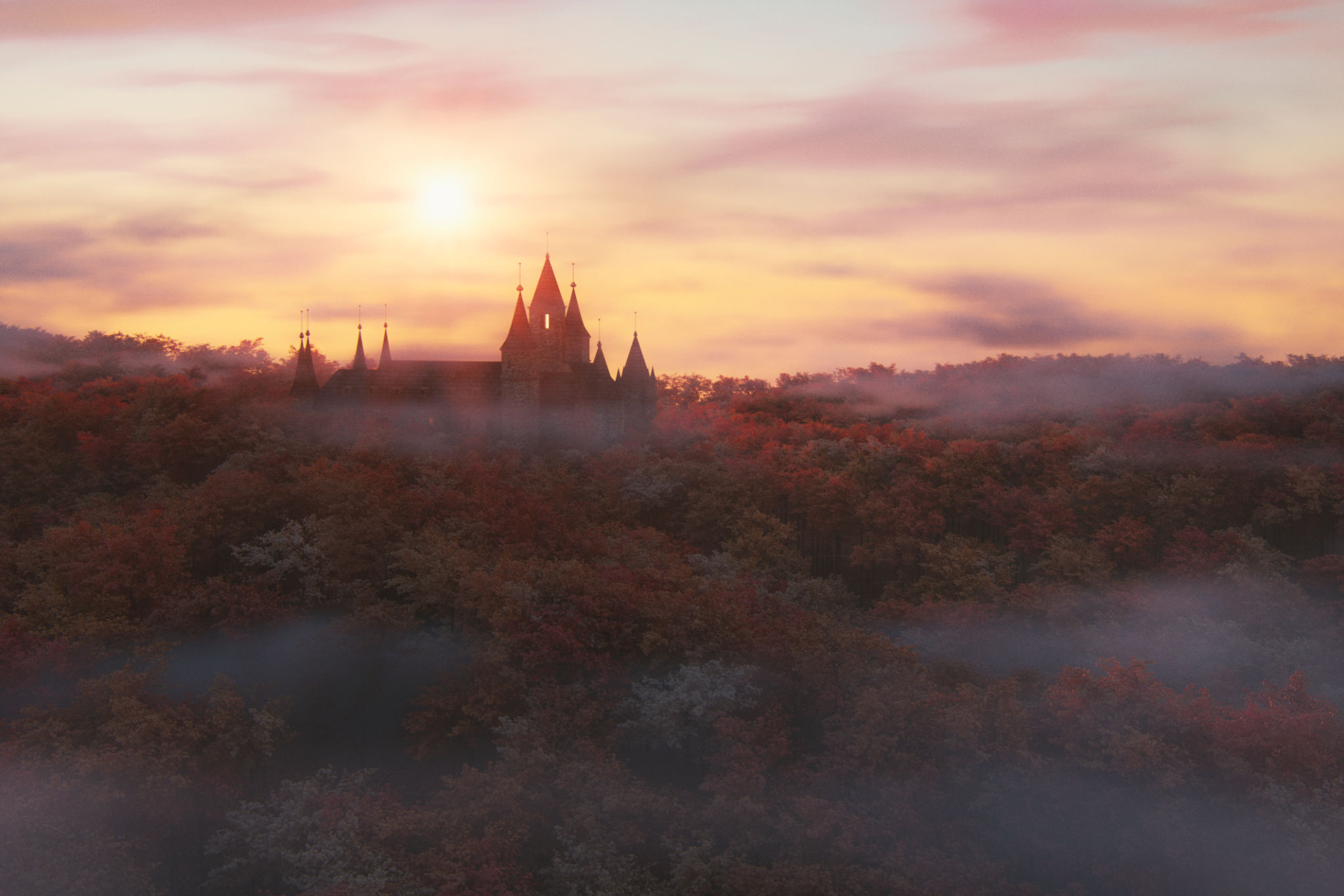 fantasy castle