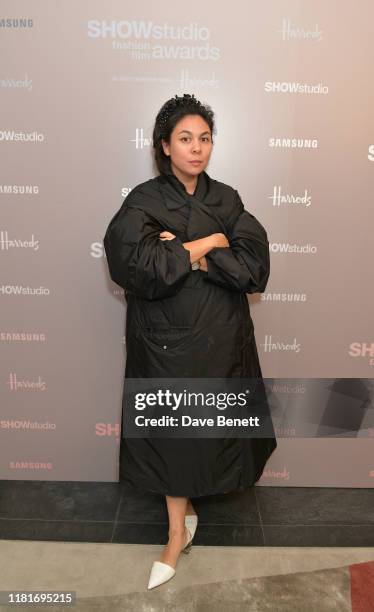 Simone Rocha attends Nick Knight's SHOWstudio Fashion Film Awards, in partnership with Harrods and powered by Samsung, celebrating emerging talent...