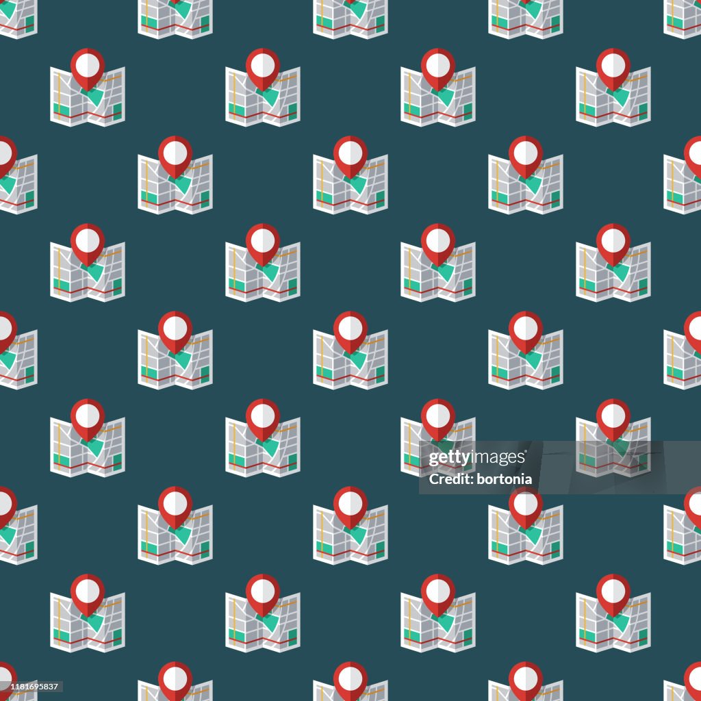 Map Navigation Pattern High-Res Vector Graphic - Getty Images
