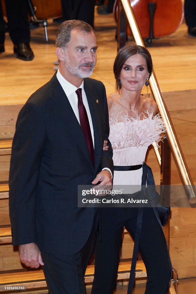 Spanish Royals Attend Princess of Asturias Awards Concert 2019
