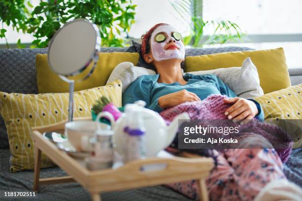 pampering myself on weekends. - indulgence stock pictures, royalty-free photos & images