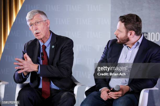 Director at National Institutes of Health, Dr. Francis Collins and Entrepreneur & Philanthropist and Founder, The Parker Institute for Cancer...