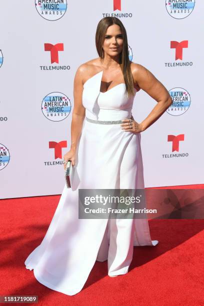 Rashel Diaz attends the 2019 Latin American Music Awards at Dolby Theatre on October 17, 2019 in Hollywood, California.