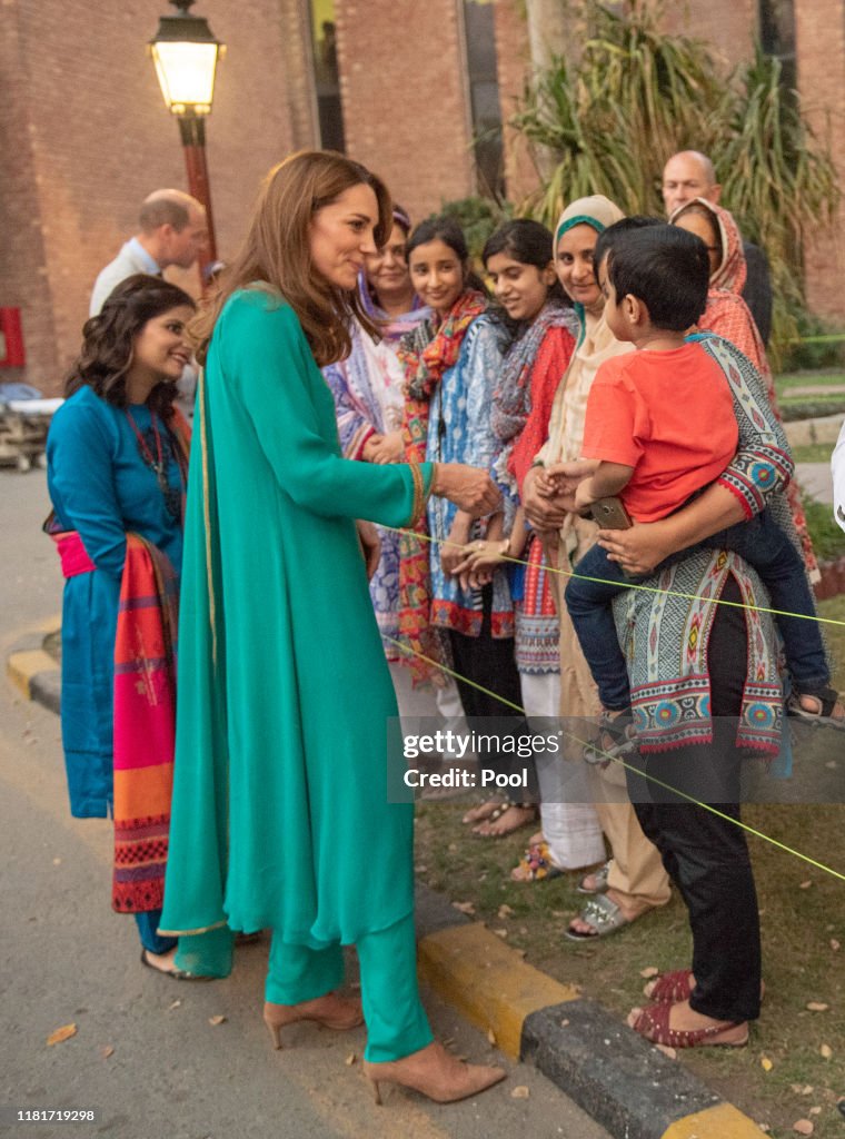 The Duke And Duchess Of Cambridge Visit Lahore