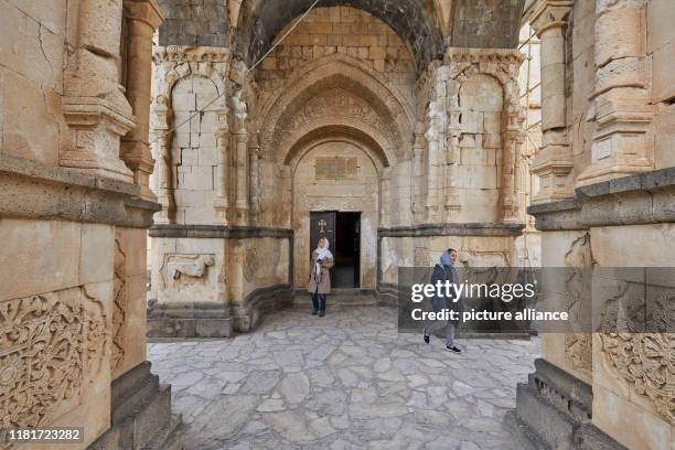 Das ehemalige armenische Kloster Sankt Thaddäus im Norden des Irans bei Maku, aufgenommen am . Das Kloster ist seit 2008 zusammen mit dem Kloster...