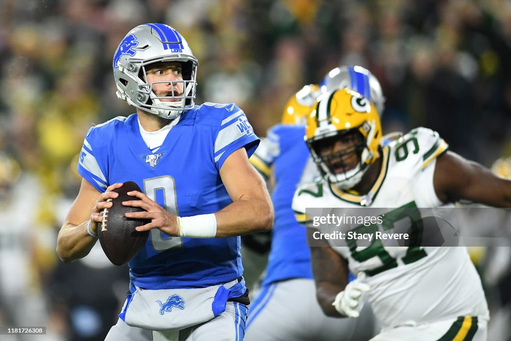 Detroit Lions v Green Bay Packers