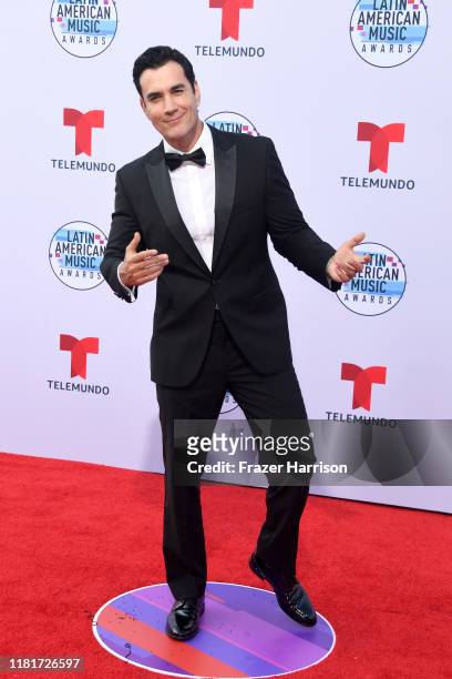 David Zepeda attends the 2019 Latin American Music Awards at Dolby Theatre on October 17, 2019 in Hollywood, California.