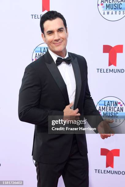 David Zepeda attends the 2019 Latin American Music Awards at Dolby Theatre on October 17, 2019 in Hollywood, California.