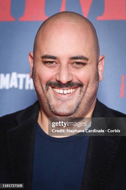 Jerome Commandeur attends the "The Irishman" premiere at la Cinematheque on October 17, 2019 in Paris, France.