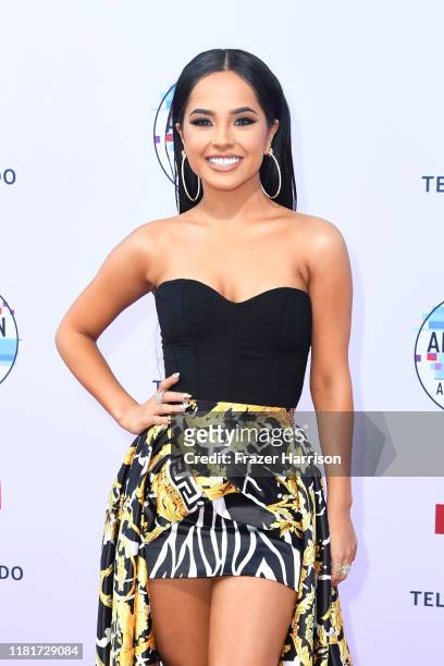 Becky G attends the 2019 Latin American Music Awards at Dolby Theatre on October 17, 2019 in Hollywood, California.