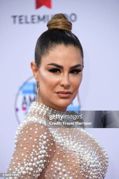 Ninel Conde attends the 2019 Latin American Music Awards at Dolby Theatre on October 17, 2019 in Hollywood, California.