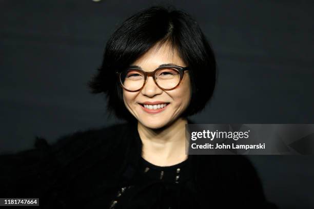 Keiko Agena attends "Dickinson" New York Premiere at St. Ann's Warehouse on October 17, 2019 in New York City.